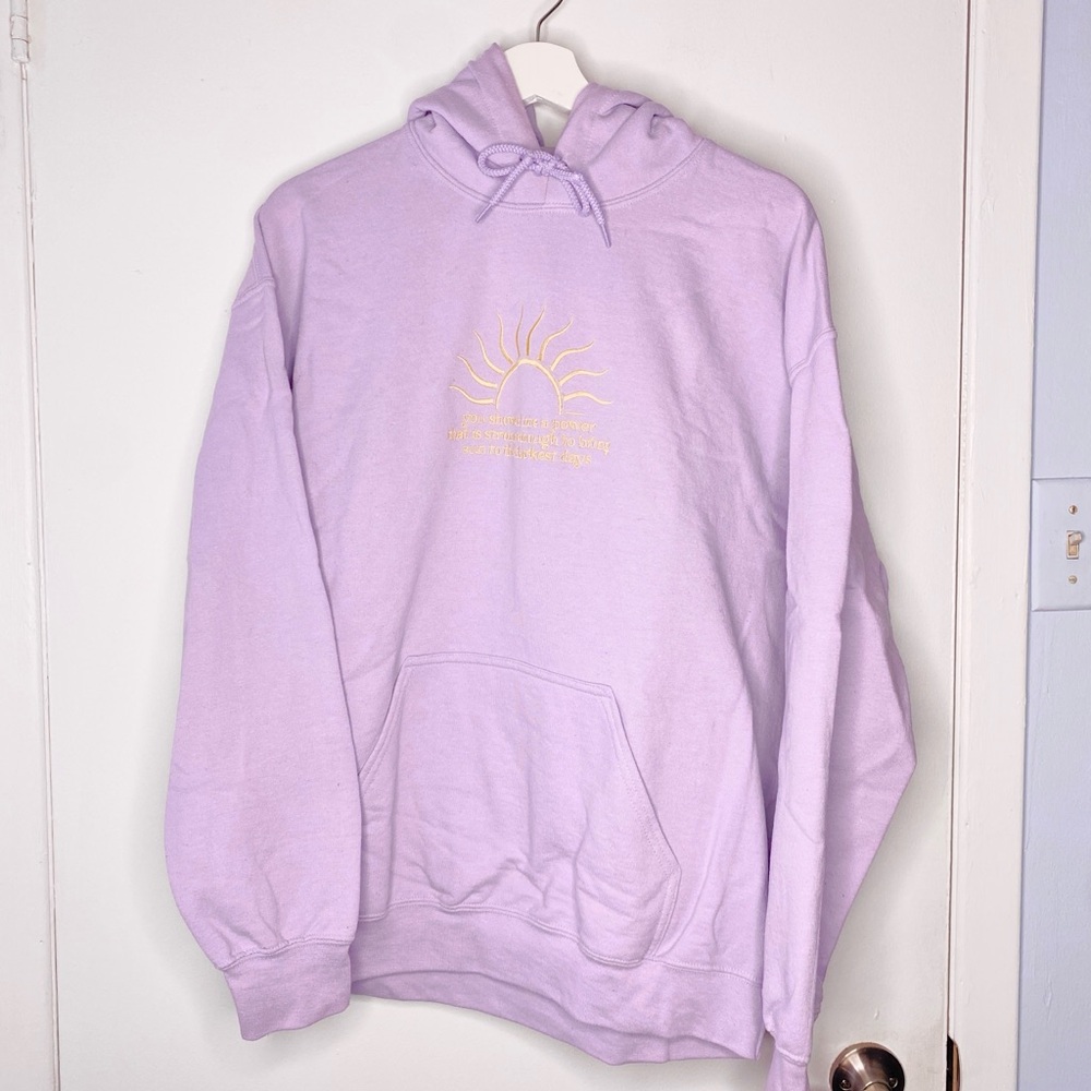 Harry Styles Matilda Lyrics Embroidered Hoodie